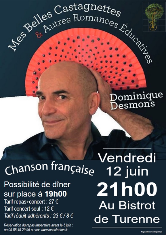 Concert Mes belles castagnettes et autres romances éducatives Turenne
