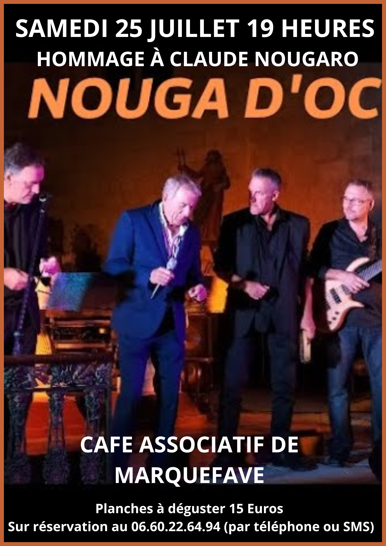 CONCERT NOUGA D'OC 8 Avenue François Mitterrand Marquefave 2026-07-25