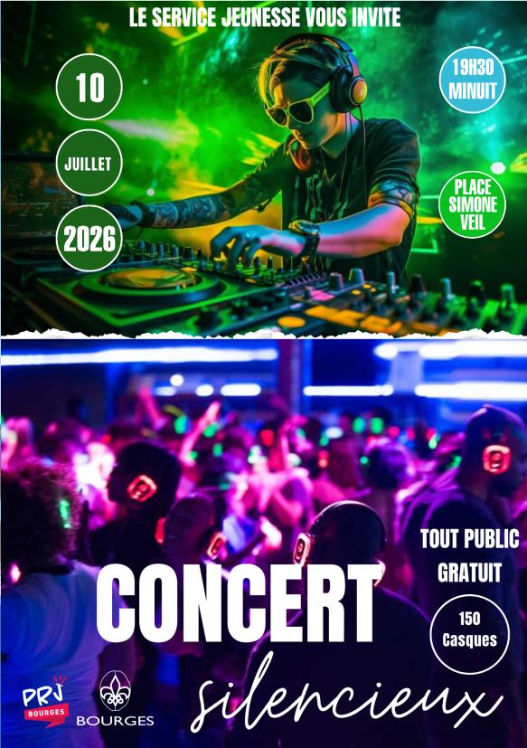 Concert Silencieux  Bourges