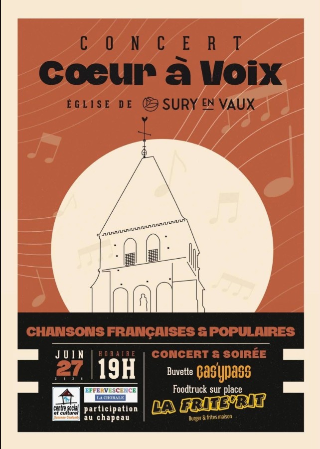 Concert Sury-en-Vaux