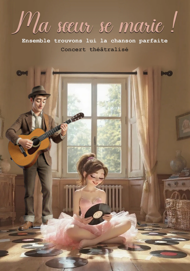 Concert théâtralisé MA SOEUR SE MARIE Cercle de Lüe Lüe