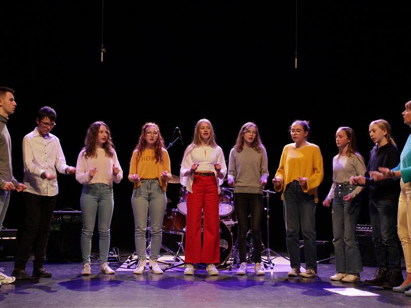 Concert vocal de fin de stage du Kleebach  Munster