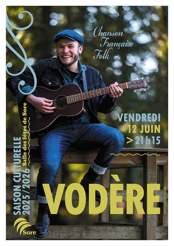Concert Vodère + Margo Margo salle des fêtes Sore