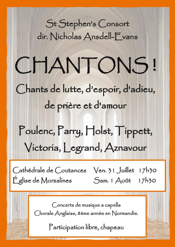 Concerts de musique a capella 1 Le Presbytère Quettehou 2026-08-01