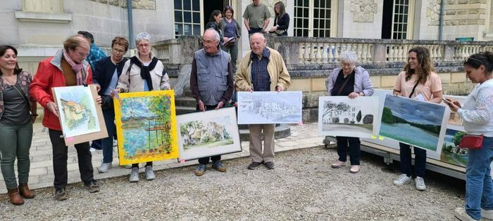 Concours de peinture, Domaine Chavat, Podensac