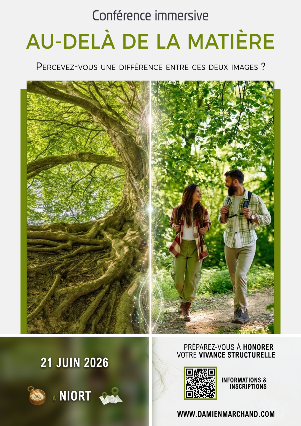 Conférence Au-delà de la Matière à Niort Niort Souché Niort