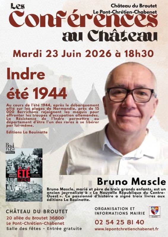 Conférence Indre été 1944 Le Pont-Chrétien-Chabenet