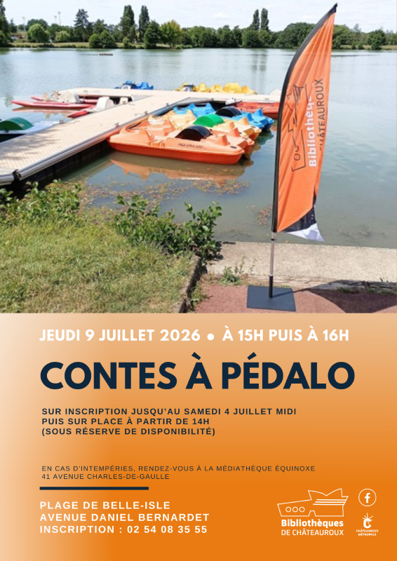 Contes à pédalo  Châteauroux