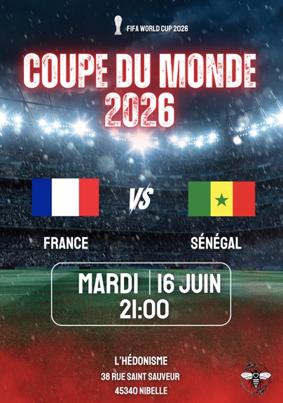 Coupe du monde 2026 France Sénégal Nibelle