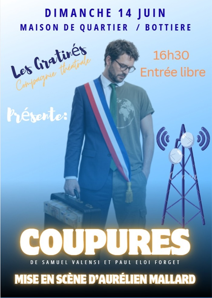 Coupures – Comédie par la Cie Les Gratinés Maison de quartier Bottière Nantes