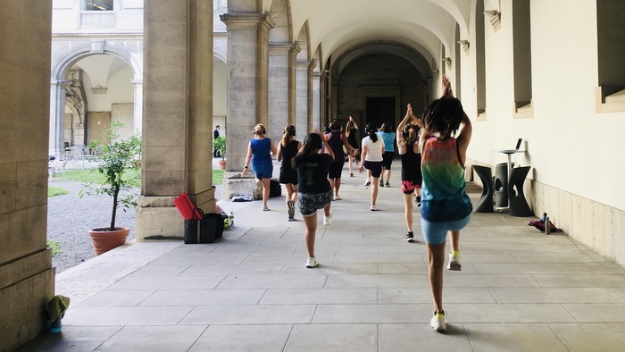 Cours de Stretching, Musée d’art et d’histoire, Genève