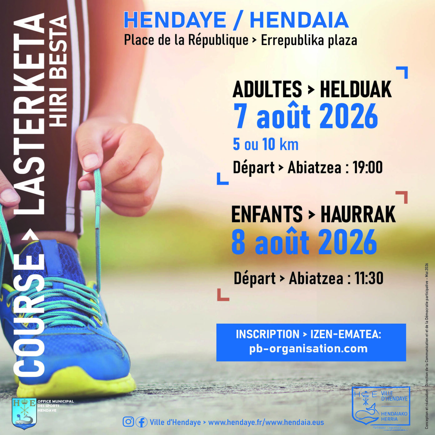 Course pédestre les 10 km d’Hiri Besta Hendaye