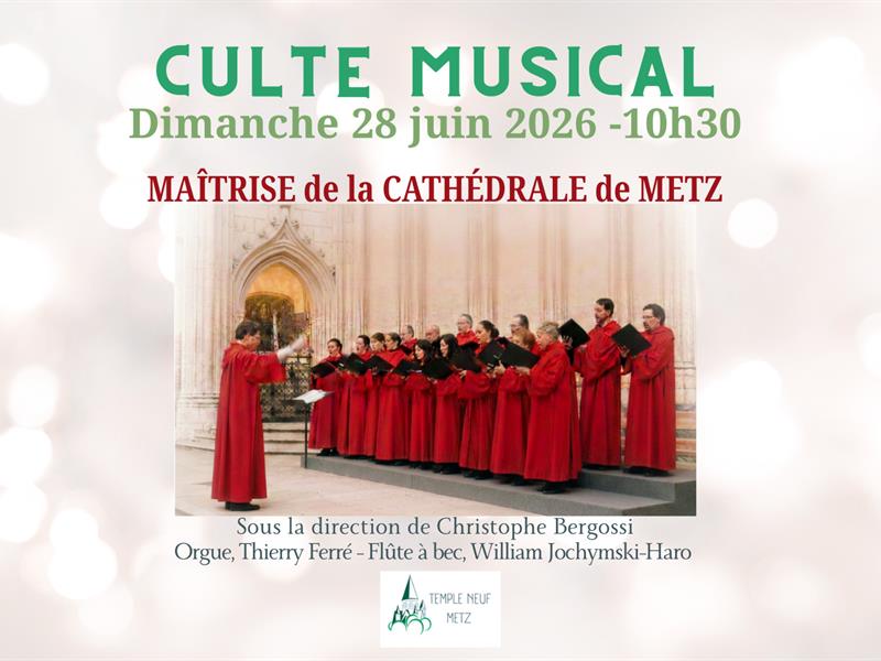 Culte-concert Place de la Comédie Metz
