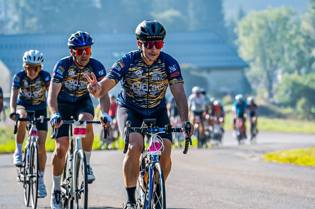 Cyclo Haut-Jura Départ et arrivée au stade nordique des Tuffes Prémanon