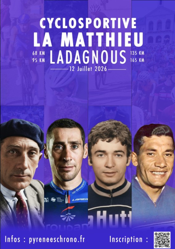 Cyclosportive La Matthieu Ladagnous MODIFICATION DE PARCOURS  Eaux-Bonnes