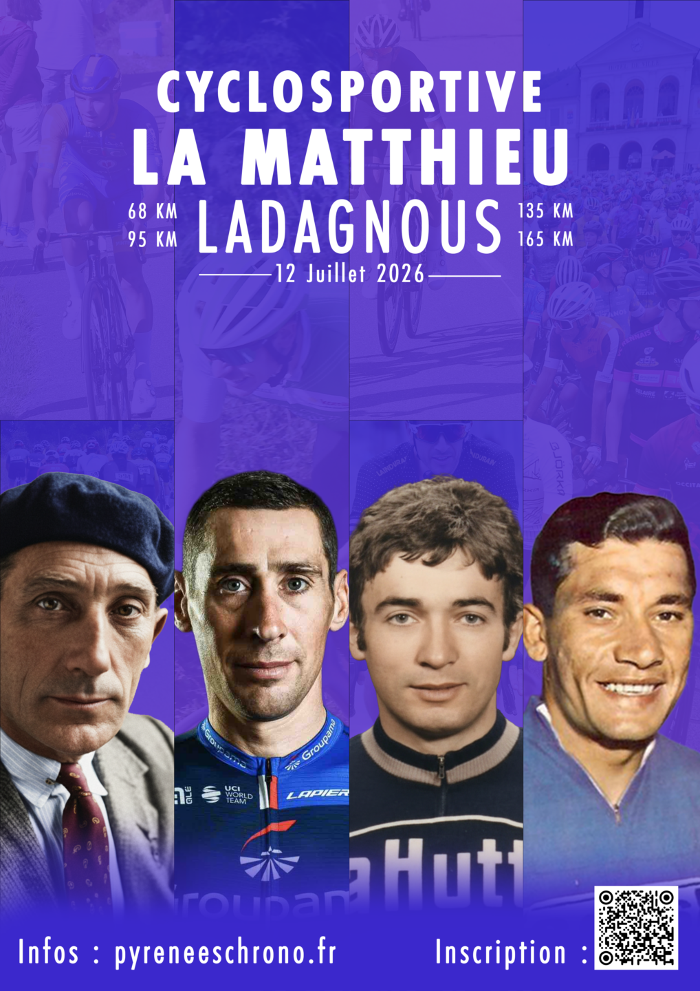 Cyclosportive la matthieu ladagnous 13 Place de la République Nay 2026-07-12