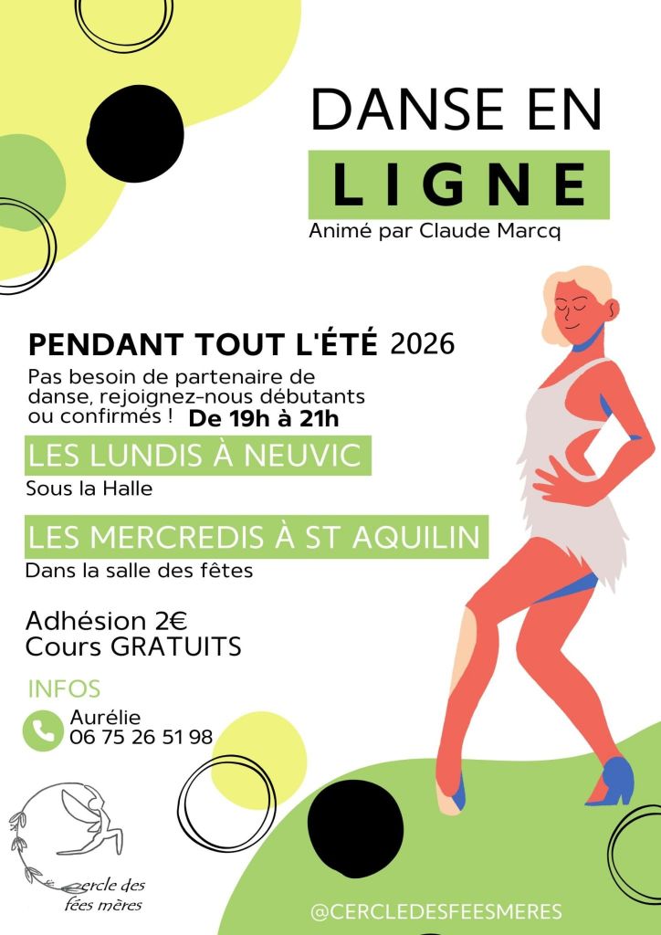 Danse en ligne  Saint-Aquilin