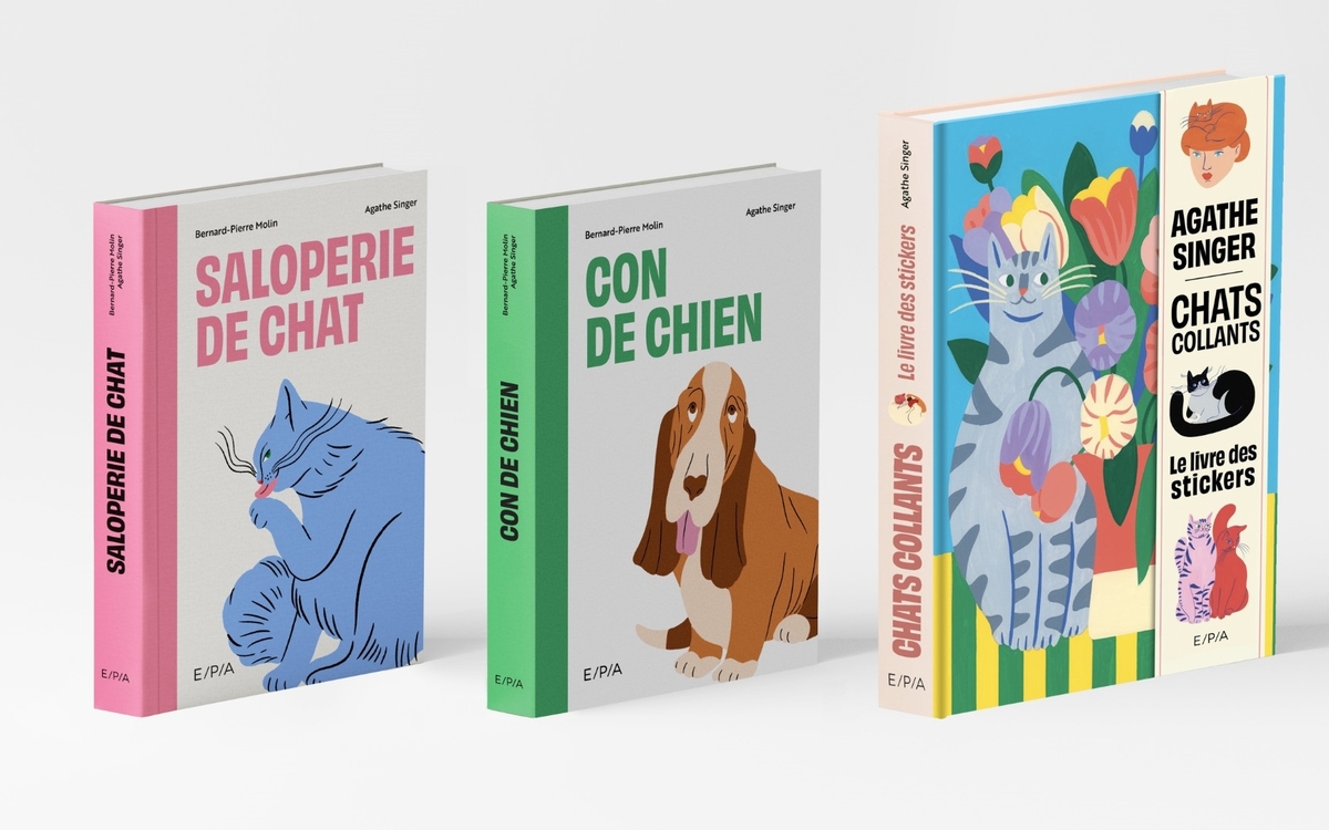 Dédicace « Con de chien » et « Chats collants » d’Agathe Singer Artazart Paris