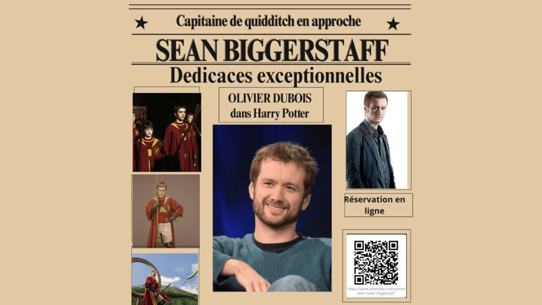 Dédicaces du capitaine de Quidditch de Gryffondor Olivier Dubois Baguettes & Sortilèges Beautiran