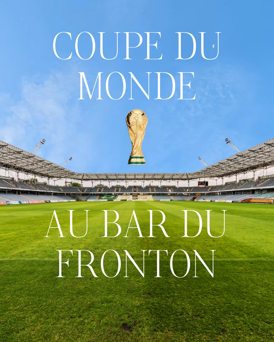 Diffusion de la Coupe du monde Bar du Fronton Bar du Fronton Bidart