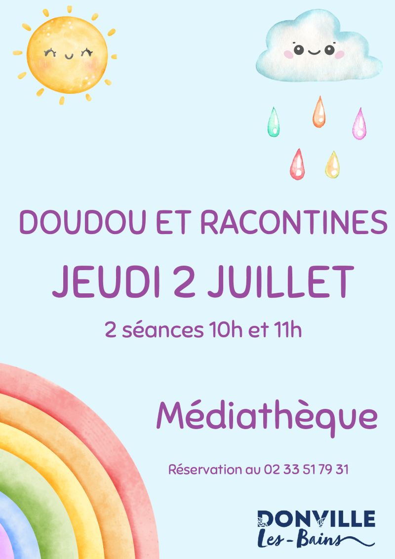 Doudou et racontines  Donville-les-Bains