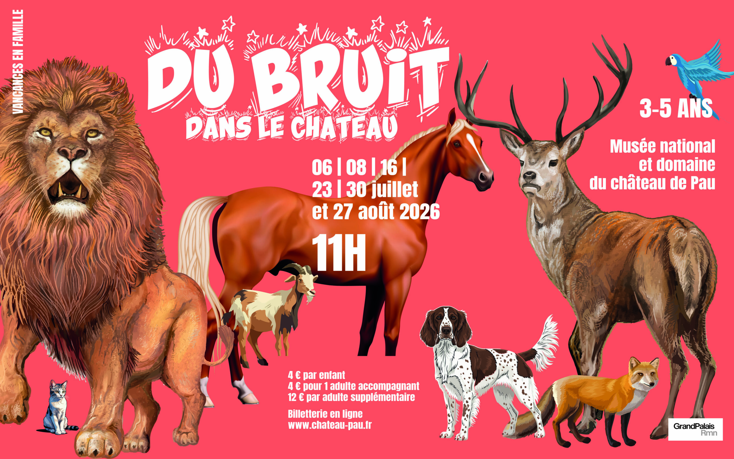 Du bruit dans le château Musée National du château de Pau Pau 2026-07-16