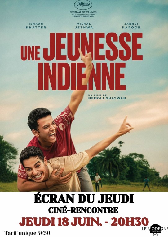 Ecran du jeudi Une jeunesse indienne Saint-Amand-Montrond
