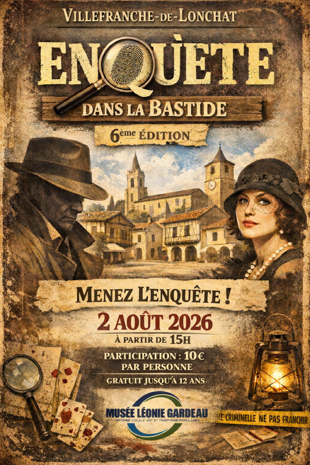 Enquête dans la Bastide Le Bourg Mairie Villefranche-de-Lonchat 2026-08-02