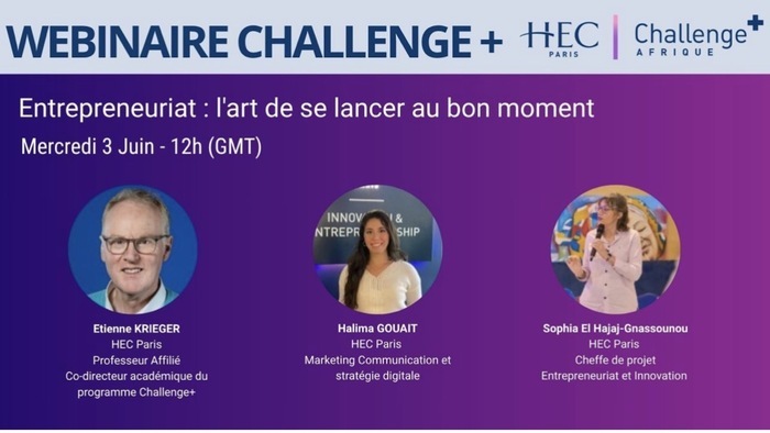 Entrepreneuriat : l’art de se lancer au bon moment HEC Paris Jouy-en-Josas