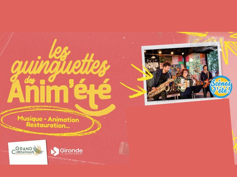 Escales culturelles des anim&rsquo;été cap sur la 2ème guinguette à Peujard !  Peujard