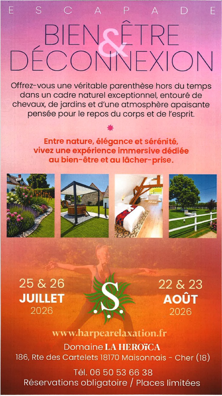Escapade bineêtre et déconnexion  Maisonnais