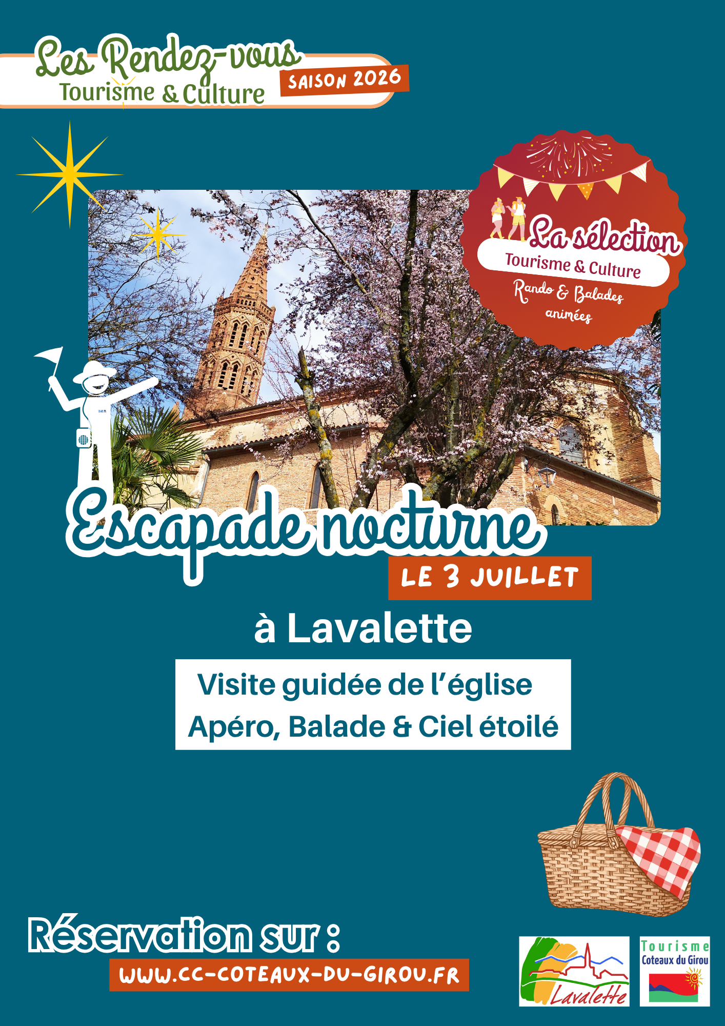 ESCAPADE NOCTURNE GUIDEE À LAVALETTE Rue Jean Parisot Lavalette 2026-07-03