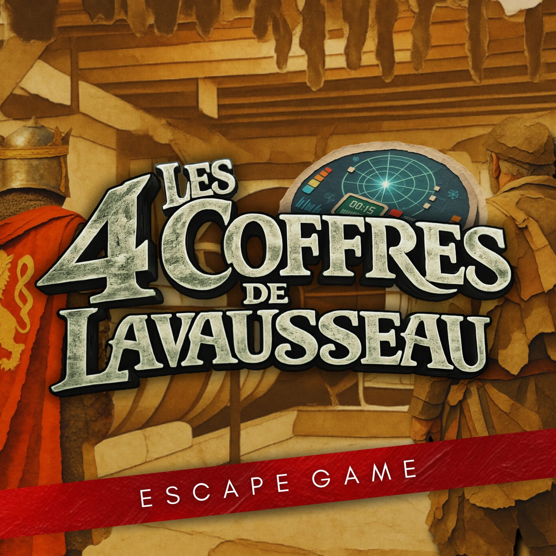 Escape Game les 4 coffres de Lavausseau  Boivre-la-Vallée
