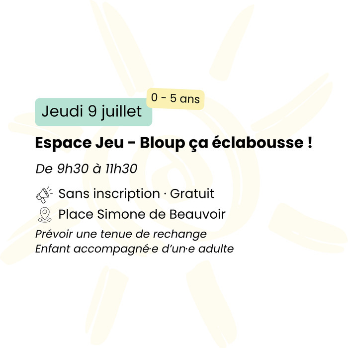 Espace Jeu - Bloup