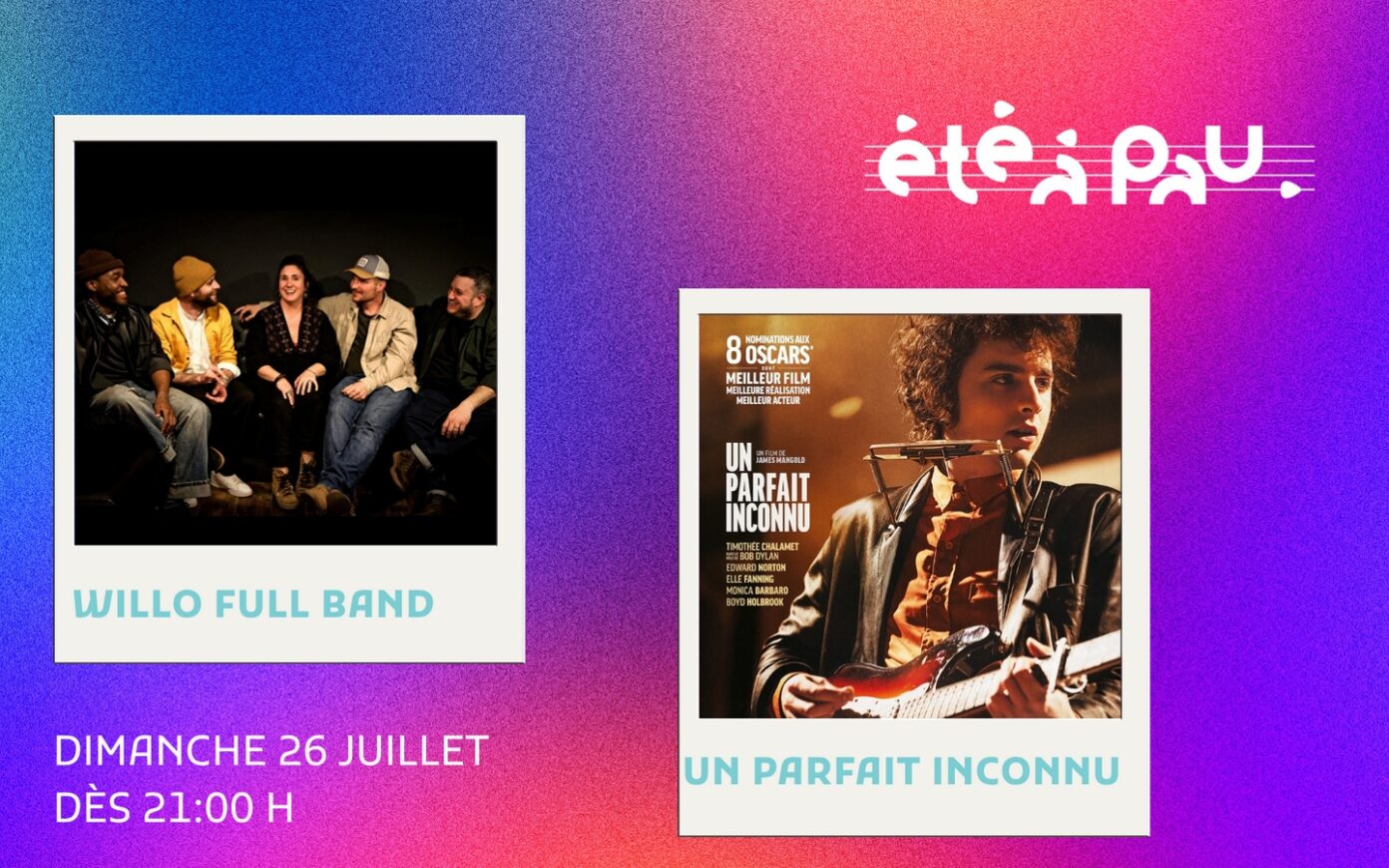 Été à Pau 2026 Ciné Concert Théâtre de Verdure Pau