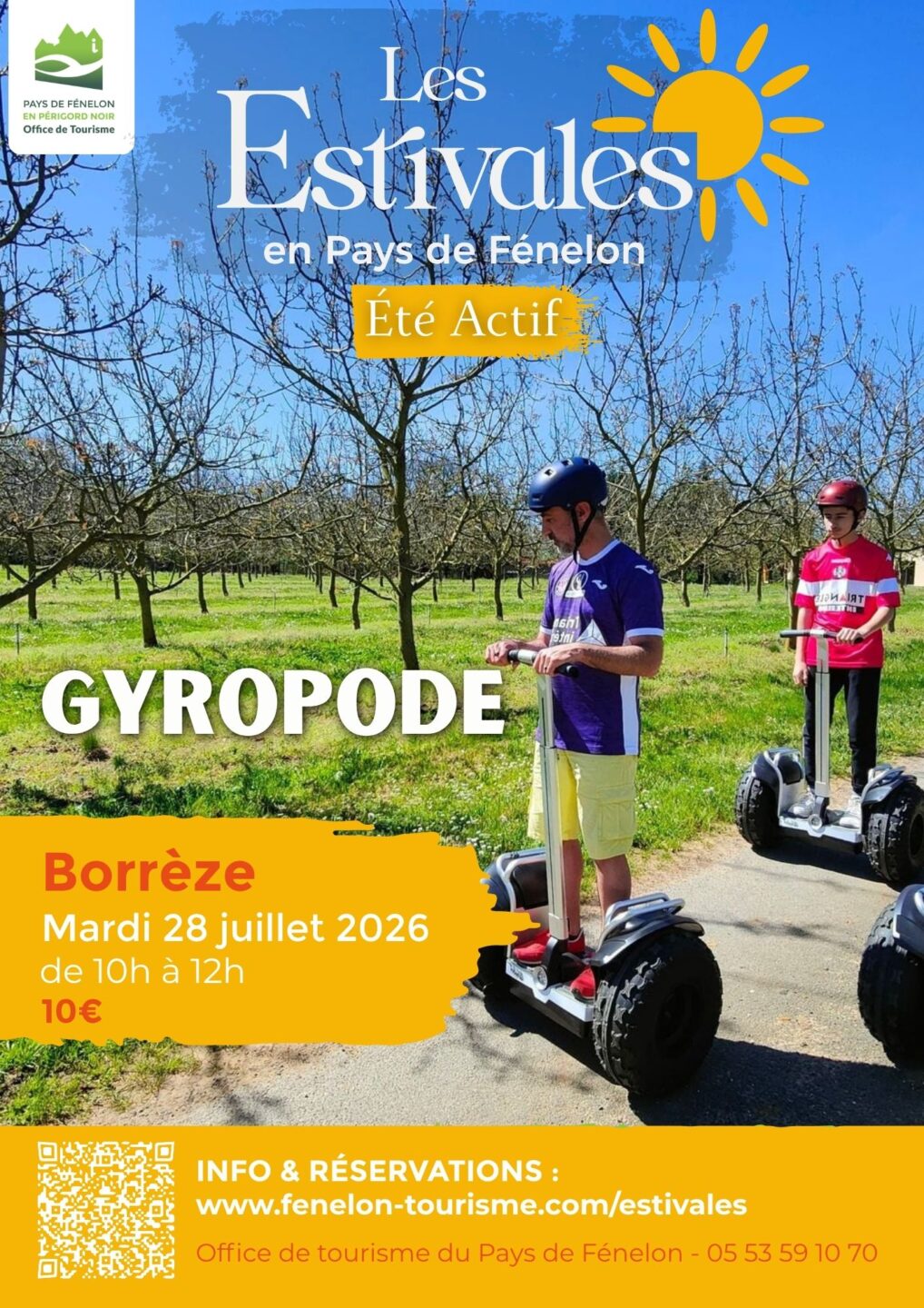 ÉTÉ ACTIF Gyropode à Borrèze  Borrèze
