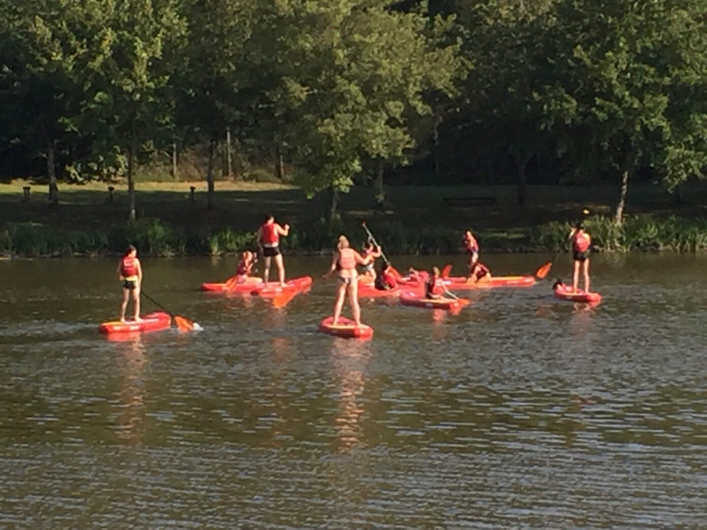 Eté actif Paddle à Fossemagne Fossemagne