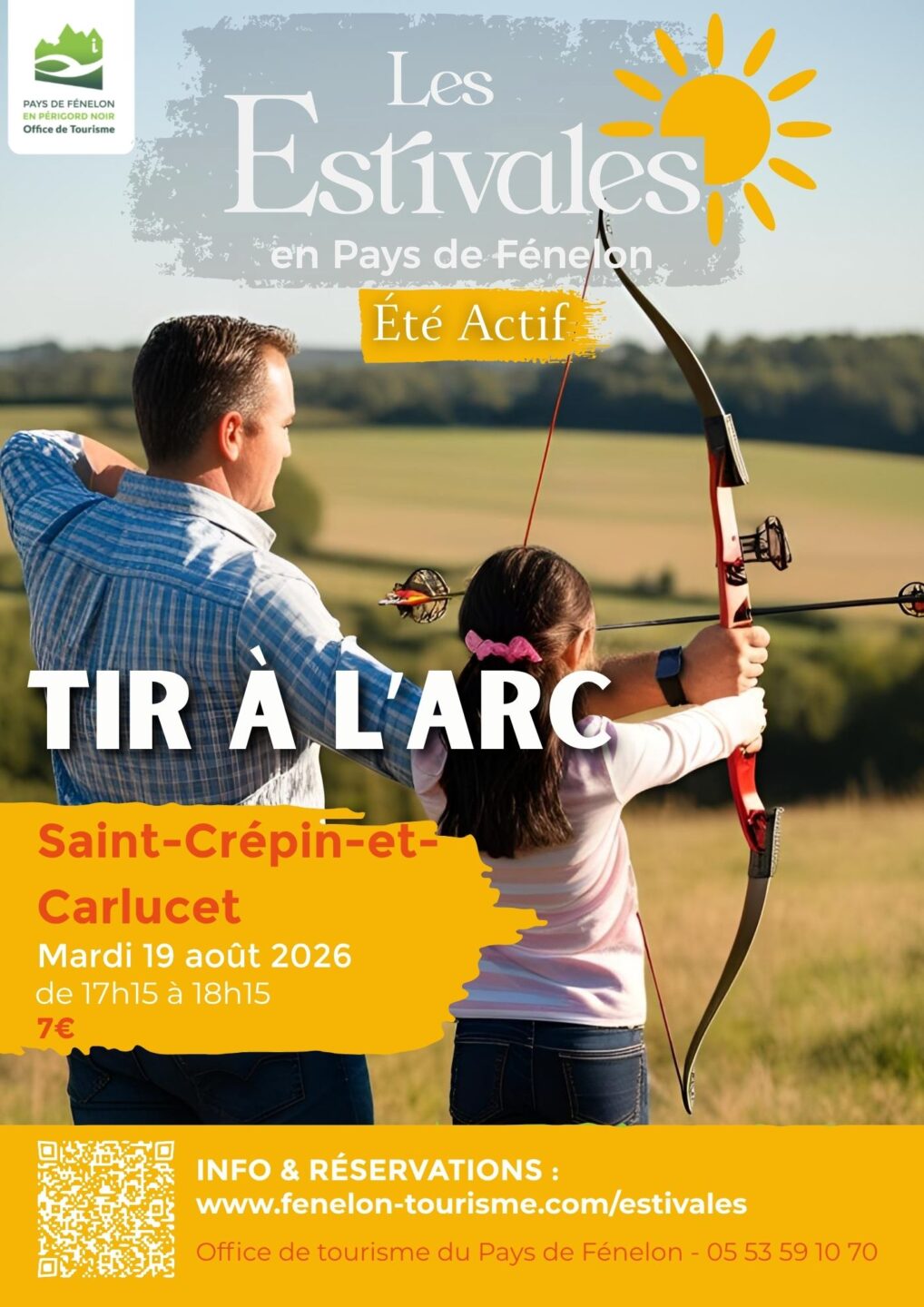 ÉTÉ ACTIF Tir à l'arc à Saint-Crépin-Carlucet parc proche du château de lacypierre Saint-Crépin-et-Carlucet 2026-08-19