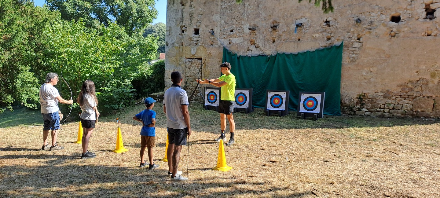 Été Actif tir à l'arc Chemin du Château Vergt 2026-08-13
