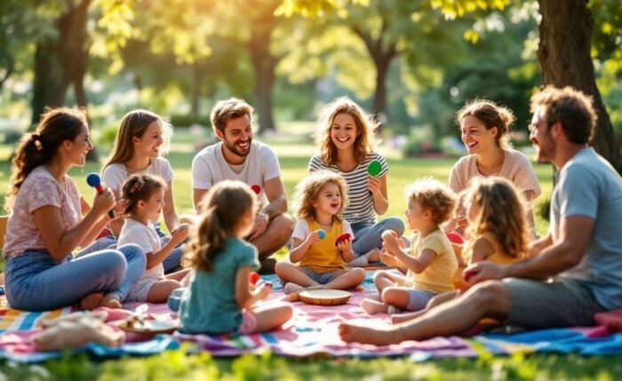 Éveil musical pour les tout-petits La Manu Jardin du Directeur Châtellerault