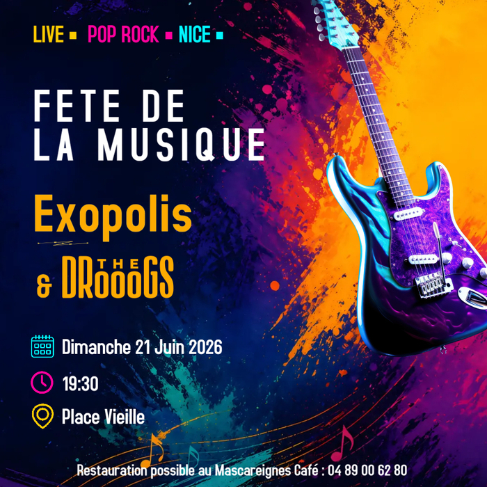 Exopolis & The Drooogs Place vieille Nice
