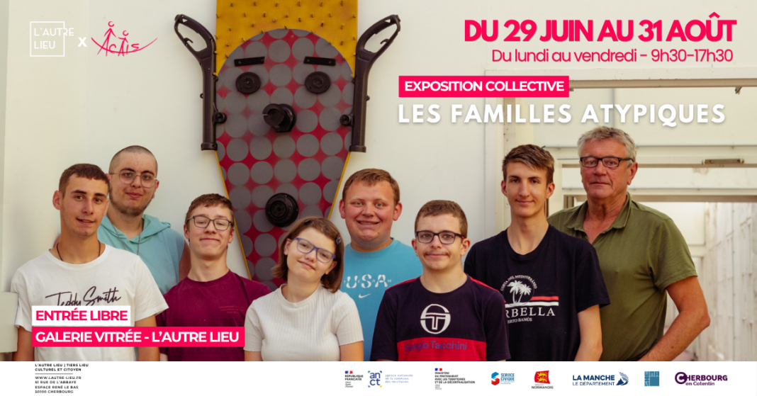 Expo collective “Les familles atypiques” par l’atelier recyclage du pôle professionnel de l’IME Acaïs Cherbourg-Octeville Cherbourg-en-Cotentin