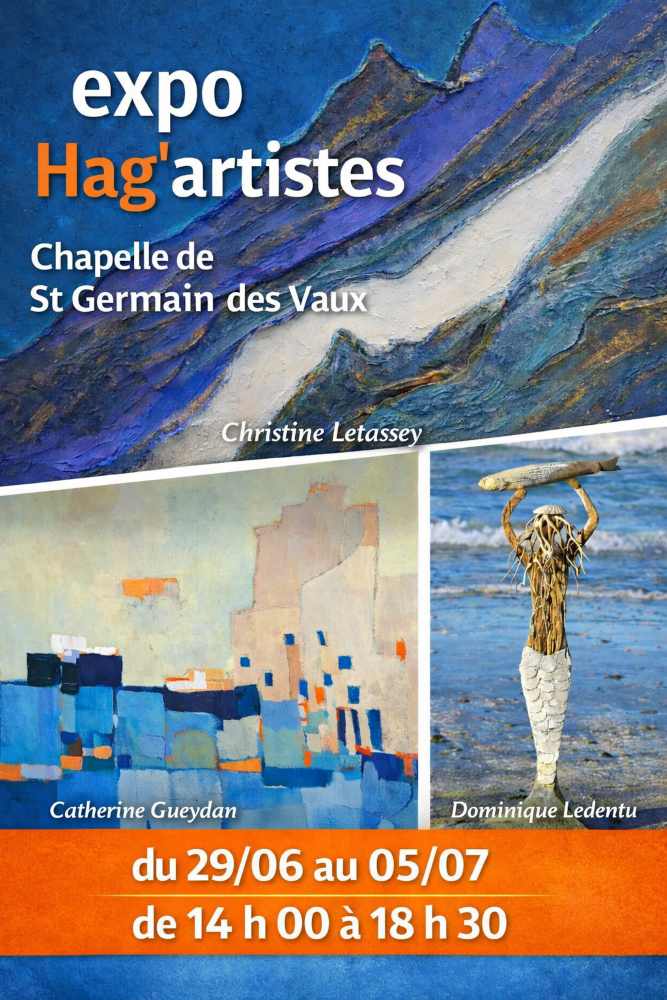 Expo Hag&rsquo;Artistes Saint-Germain-des-Vaux La Hague