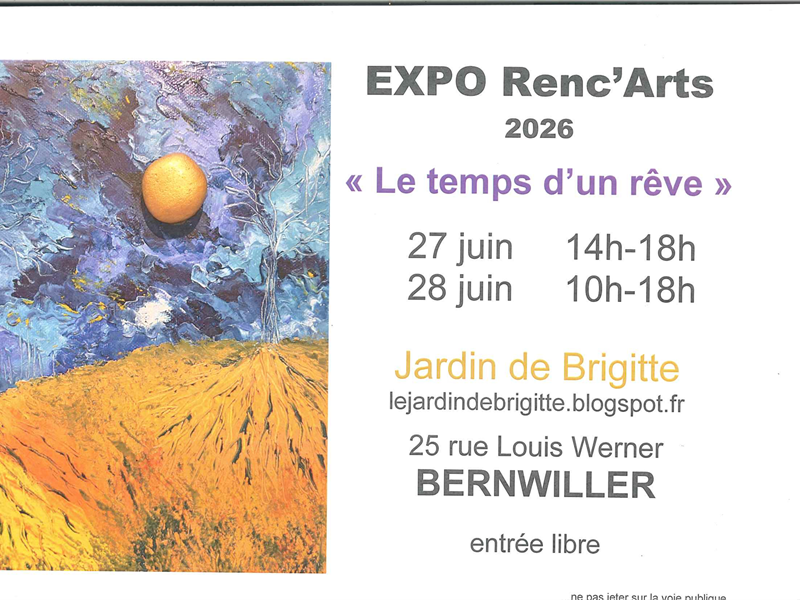 Expo Renc’Arts Bernwiller