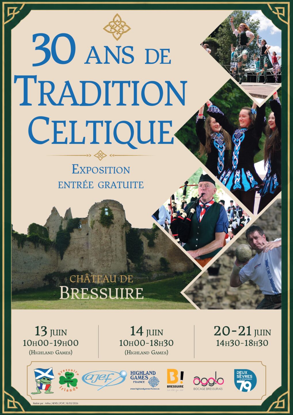 Exposition 30 ans de tradition celtique  Bressuire
