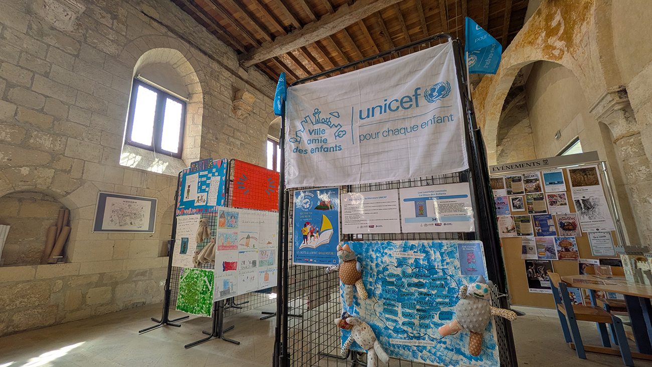 Exposition à Laon Prix de la littérature jeunesse de l’UNICEF Laon