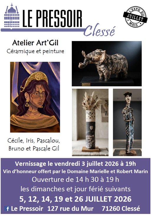 Exposition au Pressoir Rue du Mur Clessé