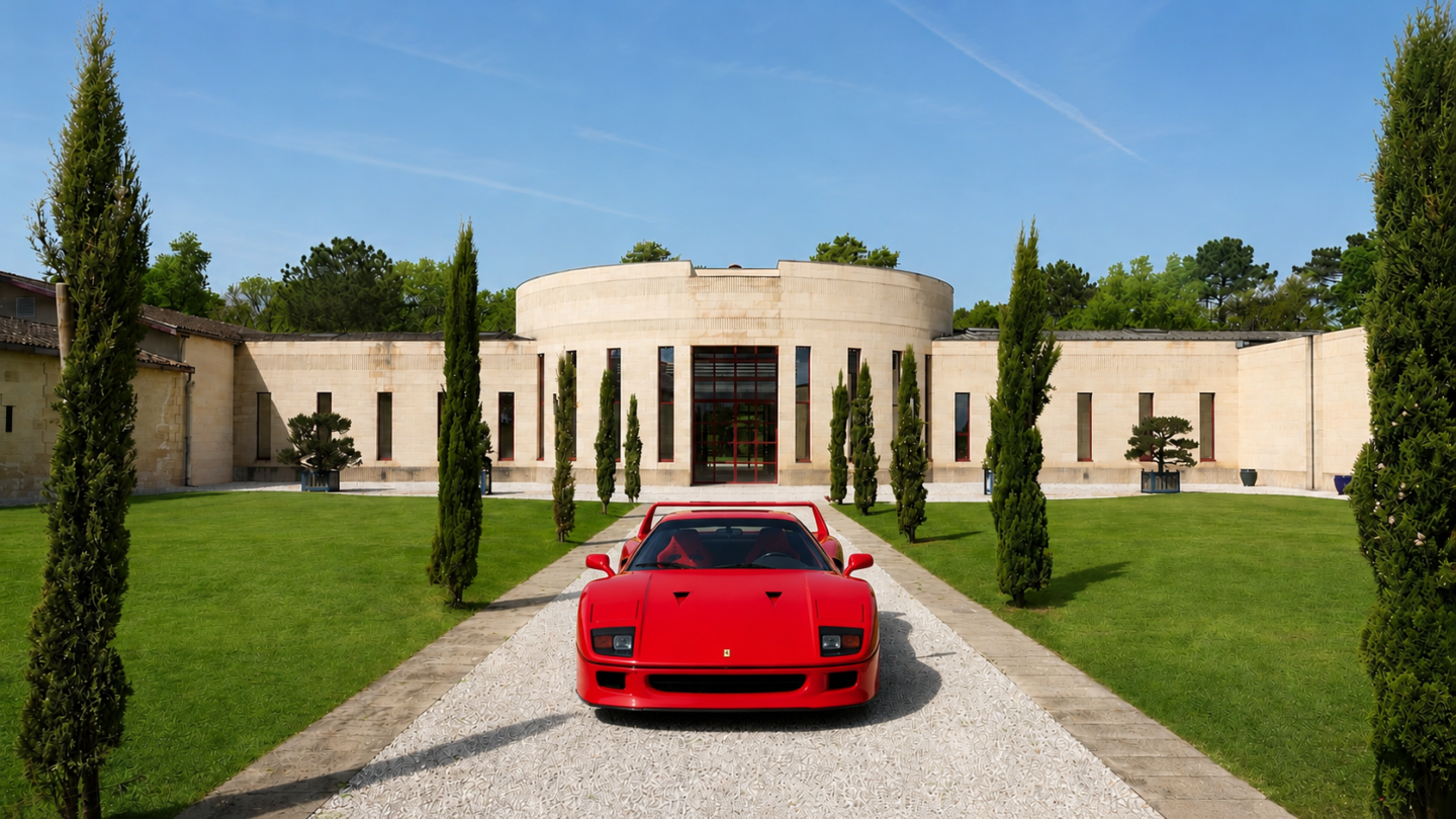 Exposition Automobile Domaine de Chevalier Léognan