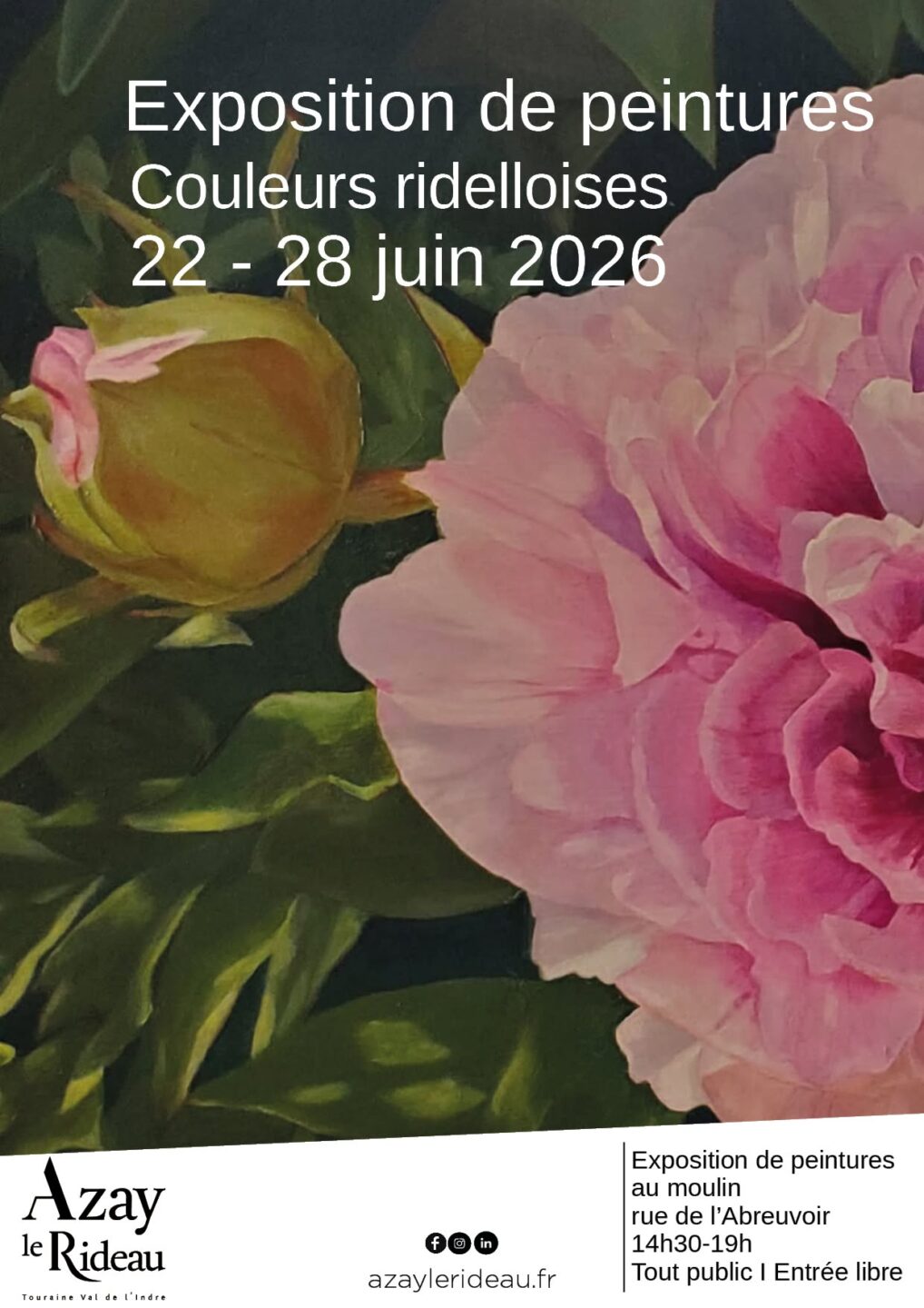 Exposition Couleurs Ridelloises Azay-le-Rideau