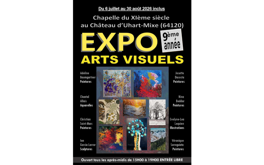 Exposition d&rsquo;Art à la Chapelle du château  Uhart-Mixe
